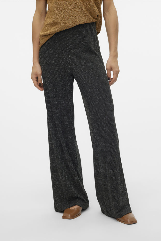 VERO MODA KANVA NW GLITTER WIDE PANT