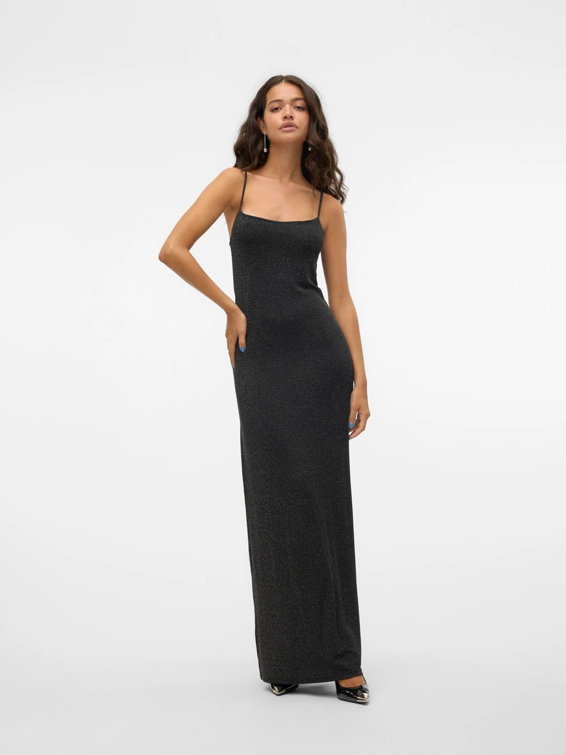 VERO MODA KANVA ANKLE GLITTER SINGLET DRESS