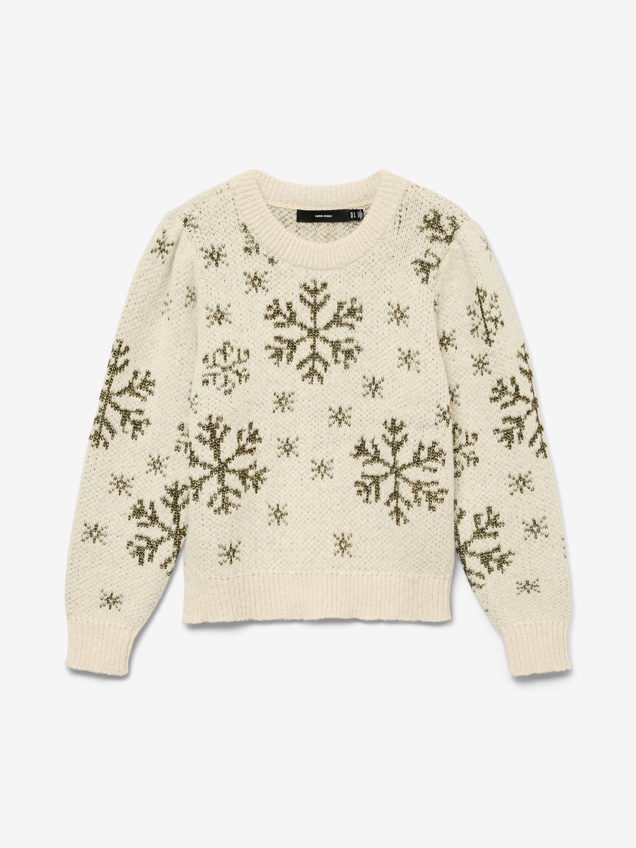 VERO MODA SNOWY FROST LS O-NECK PULL XMAS