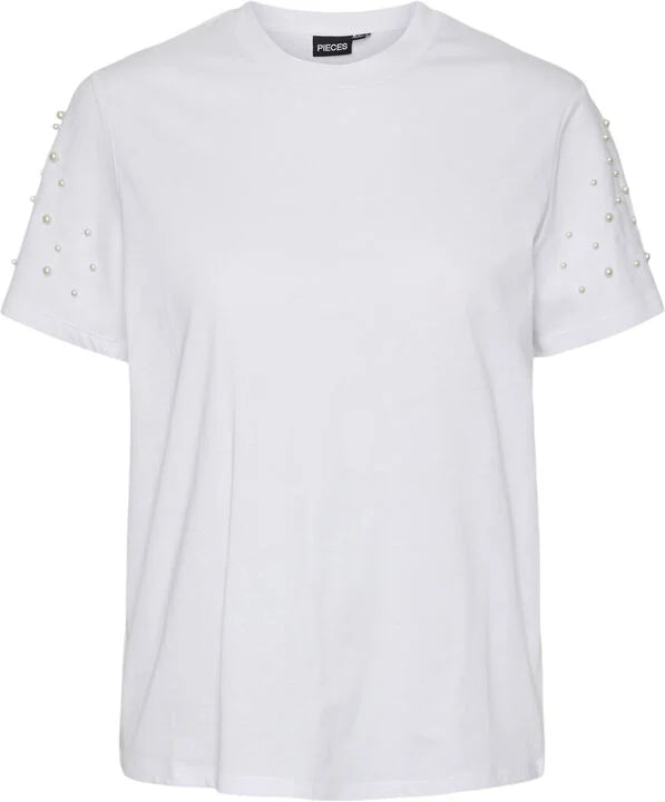 PIECES RINE SS PRINTED T-SHIRT