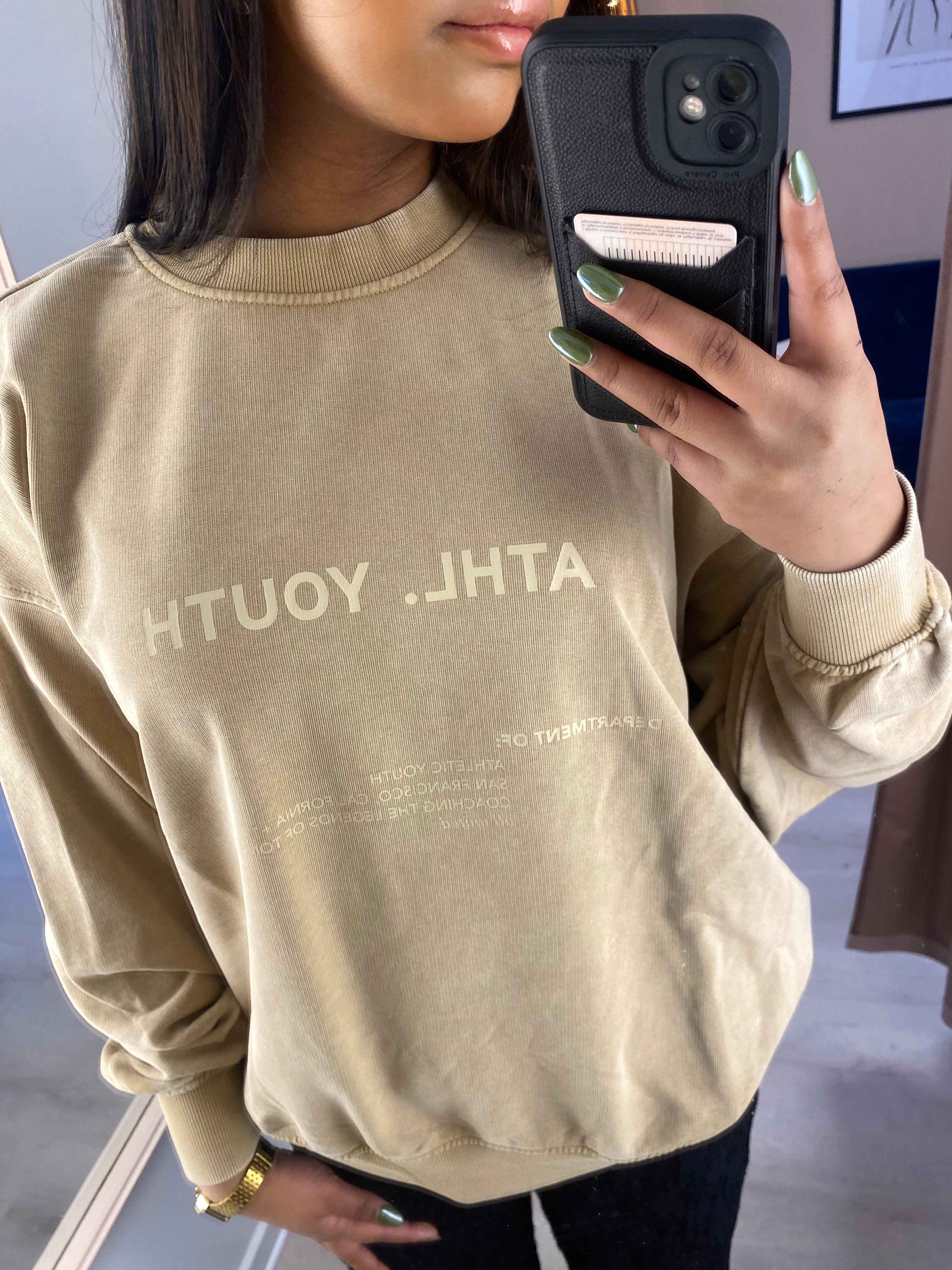 ONLY XENIA L/S STUDIO O-NECK SWEAT