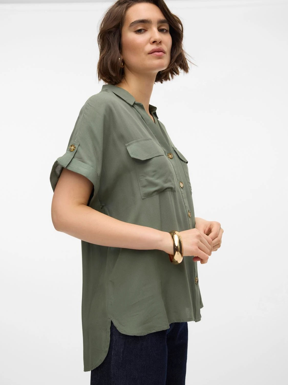 VERO MODA BUMPY S/S SHIRT