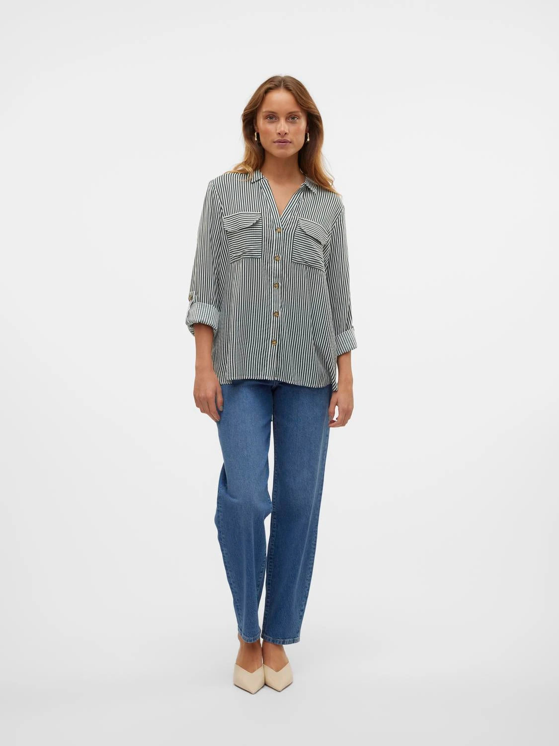 VERO MODA BUMPY LS SHIRT