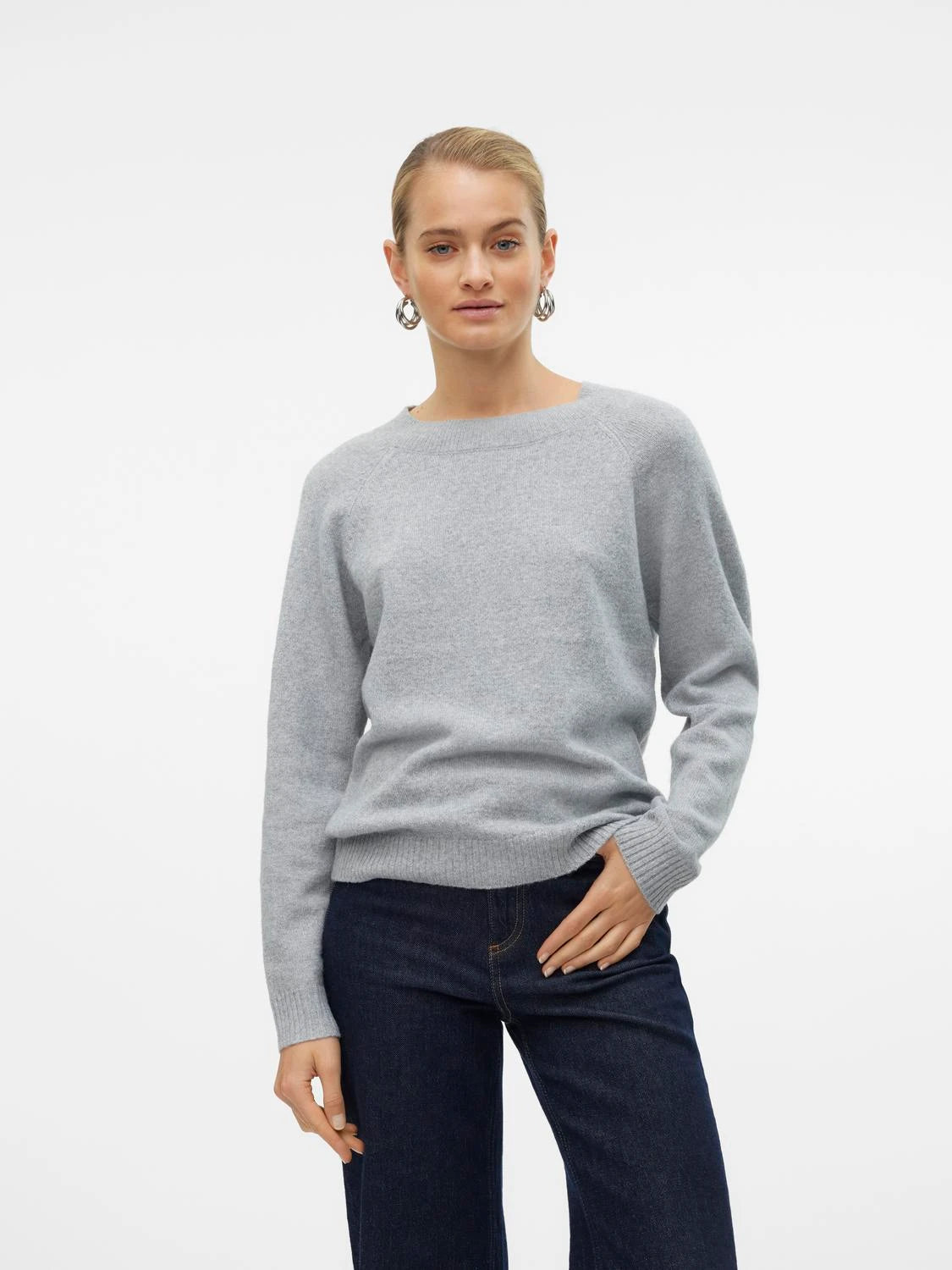 VERO MODA DOFFY LS O-NECK BLOUSE