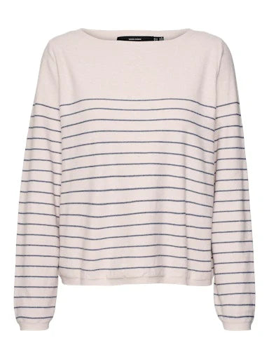 VERO MODA JOHANNA LS BOATNECK PULLOVER