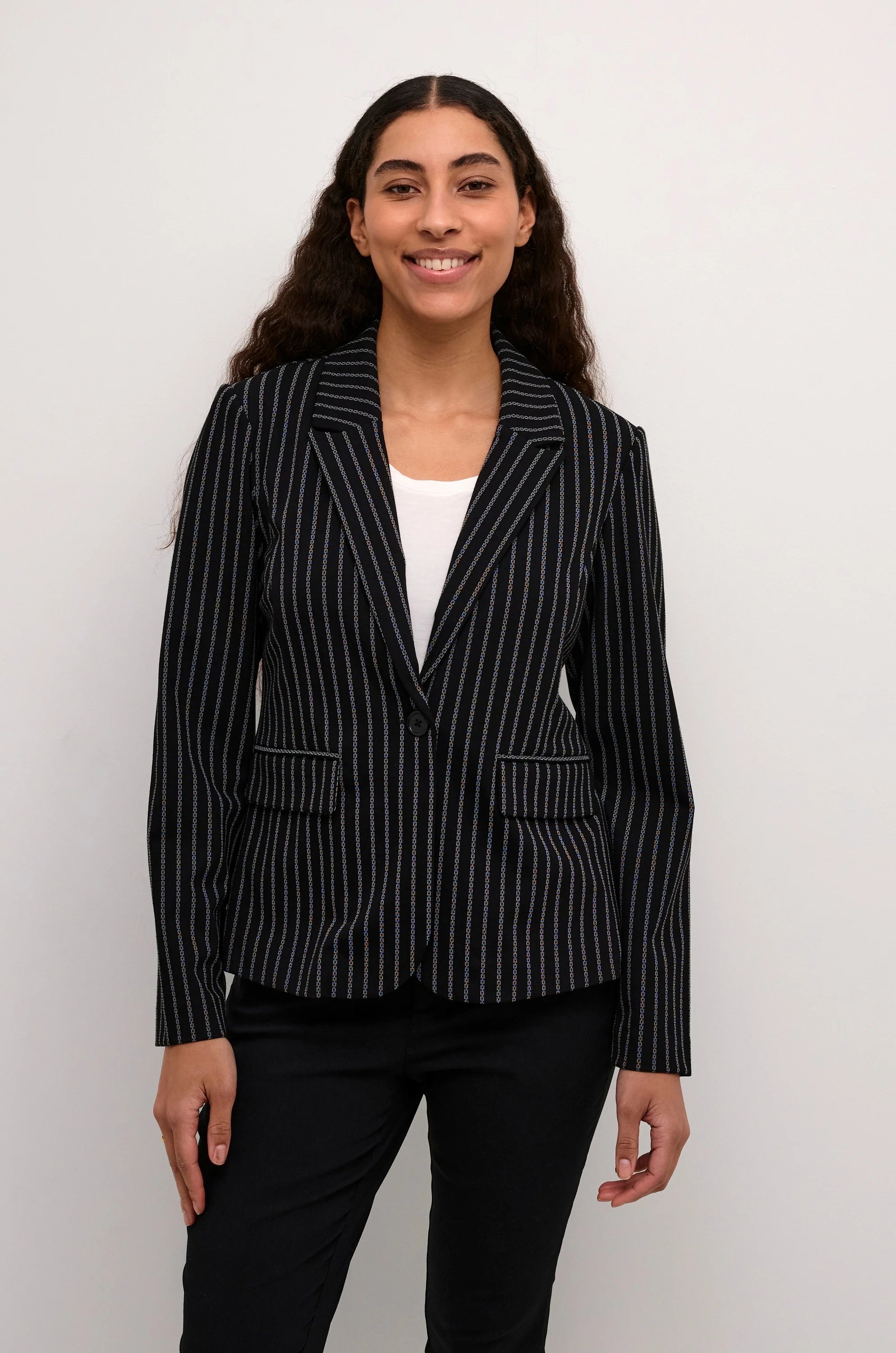 CULTURE ARLETTA JERSEY BLAZER