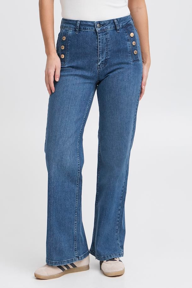 PULZ JEANS MAEVE UHW JEANS WIDE LEG