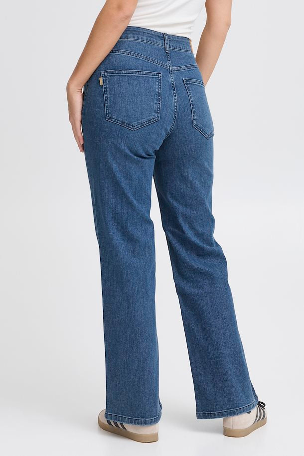 PULZ JEANS MAEVE UHW JEANS WIDE LEG