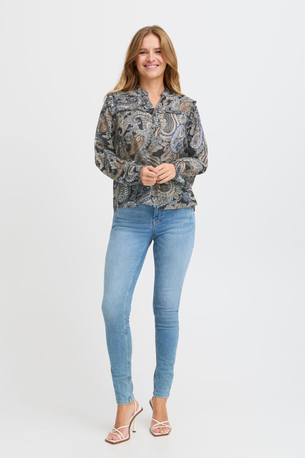 PULZ JEANS JAYLA LS BLOUSE