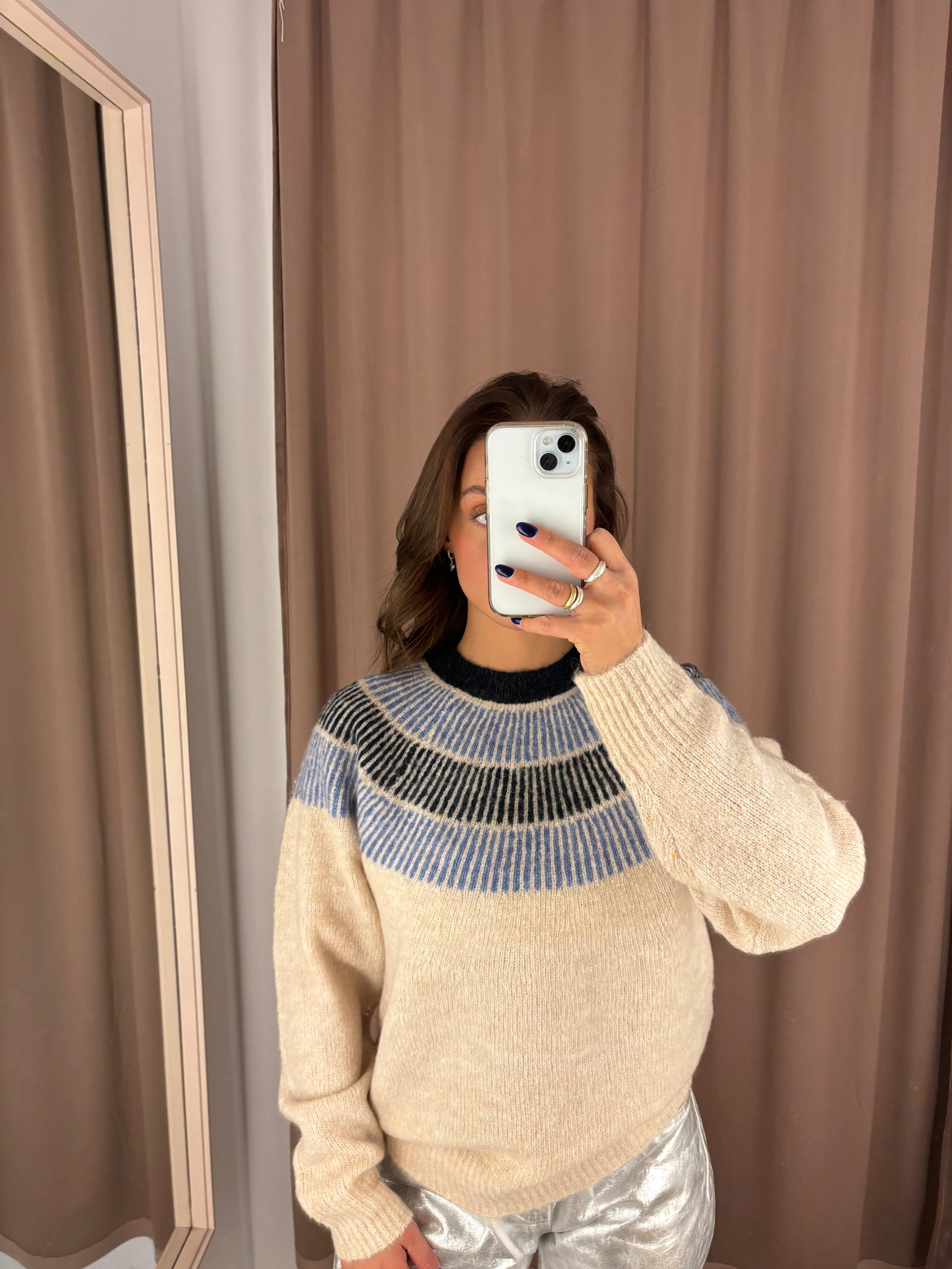 PULZ JEANS MIMI LS RAGLAN PULLOVER