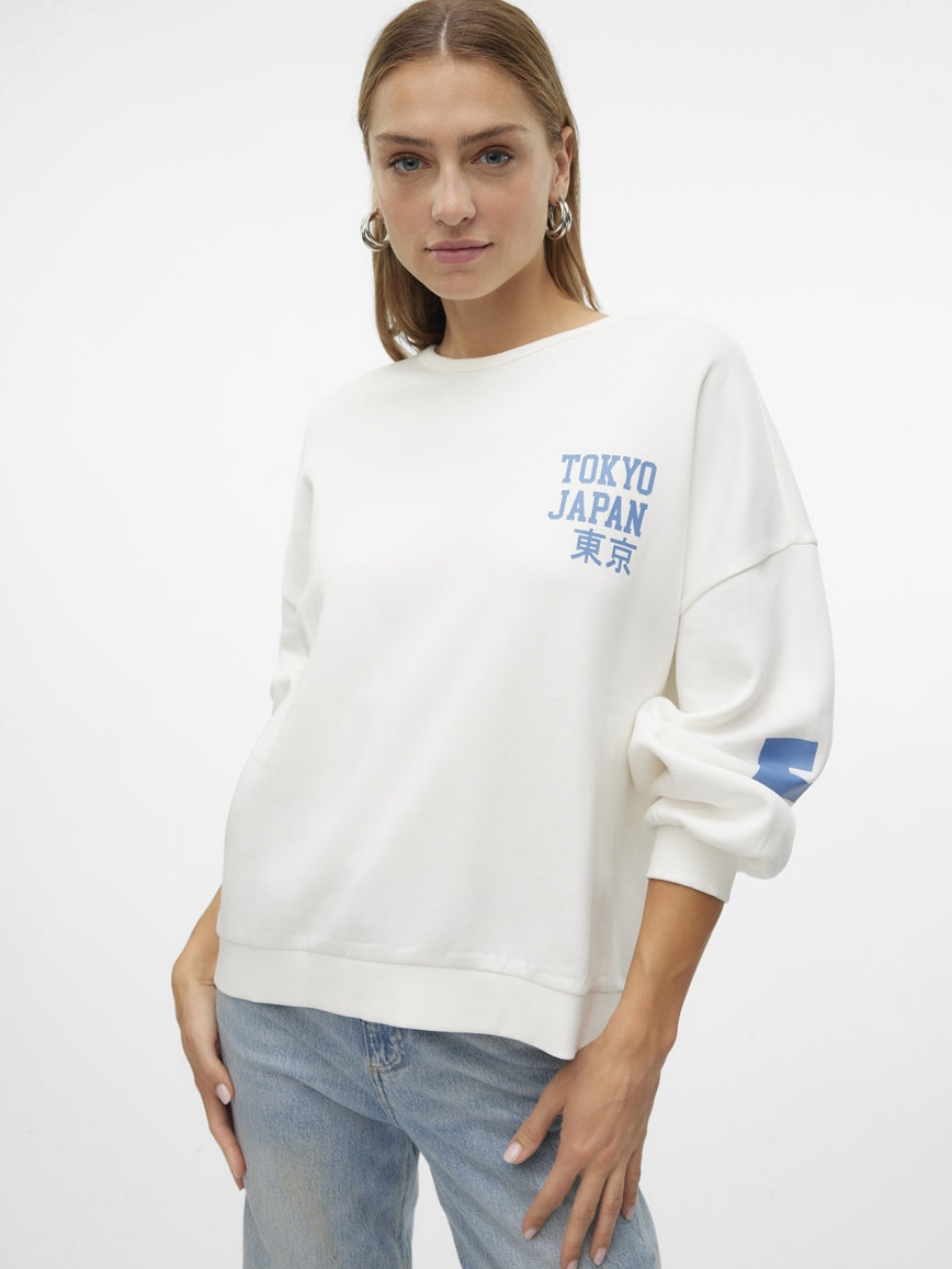 VERO MODA CIANNA MALY LS SWEAT BOX