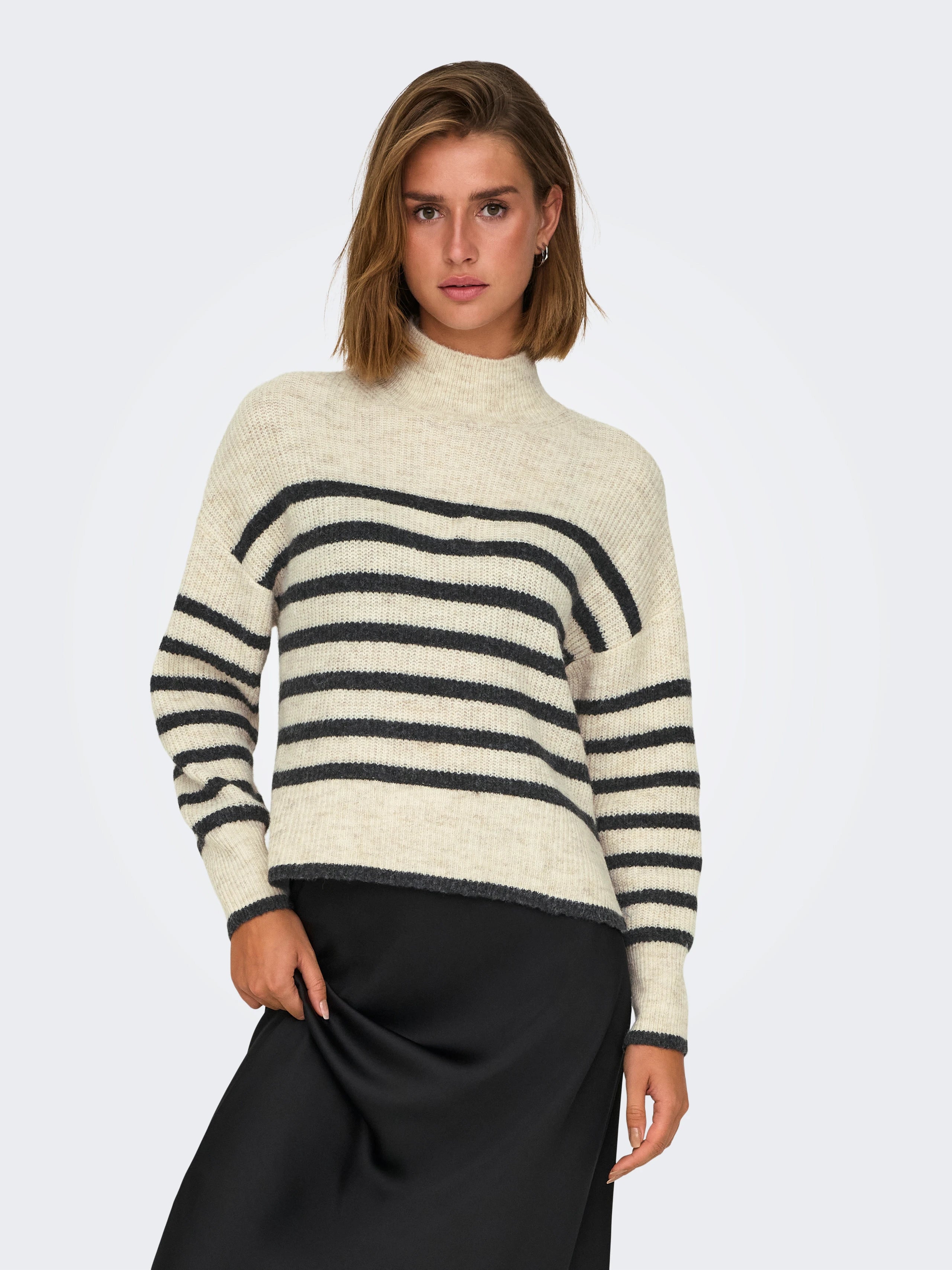 ONLY FRIDI LIFE LS SWEATER HIGH NECK