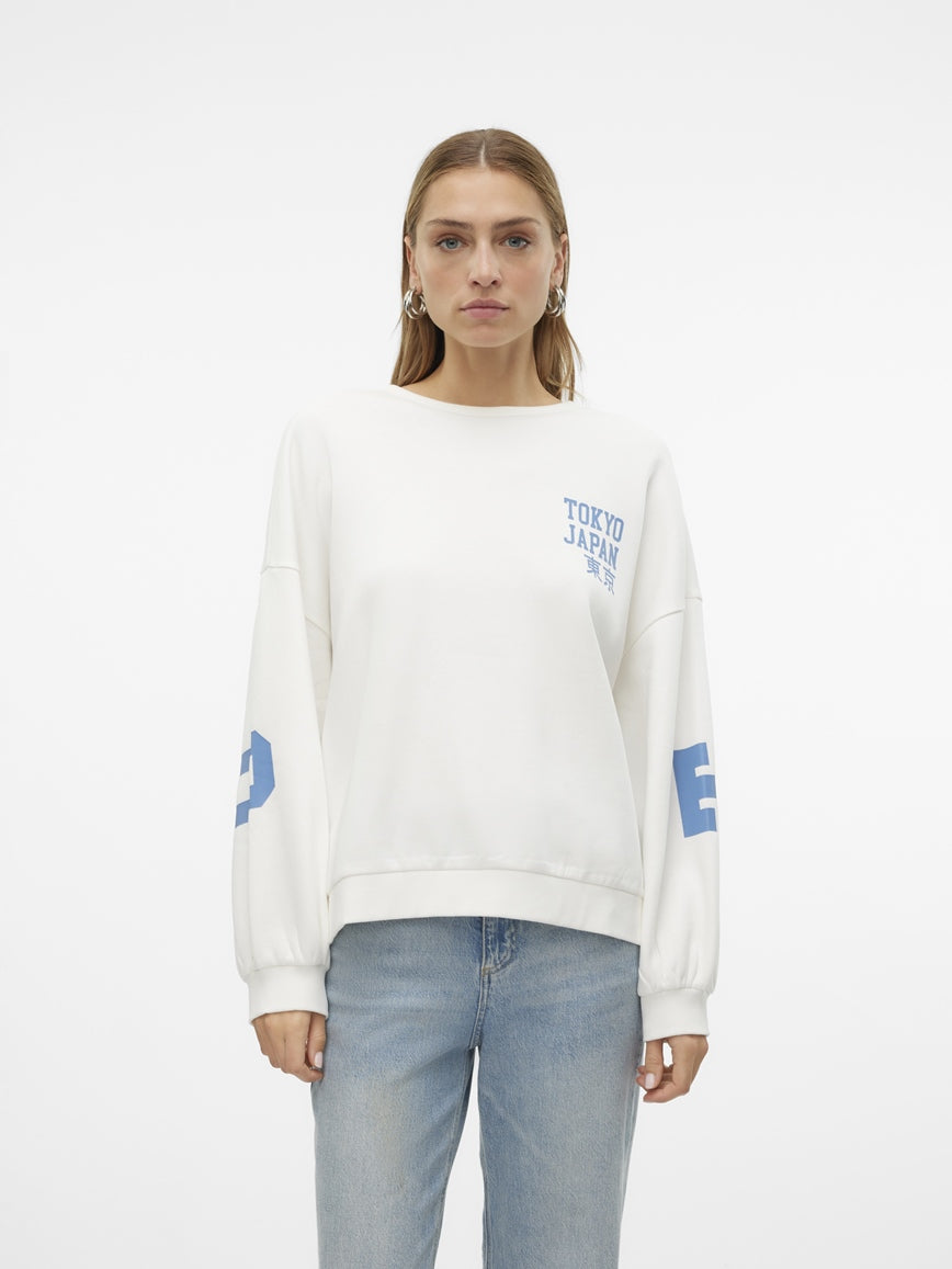 VERO MODA CIANNA MALY LS SWEAT BOX