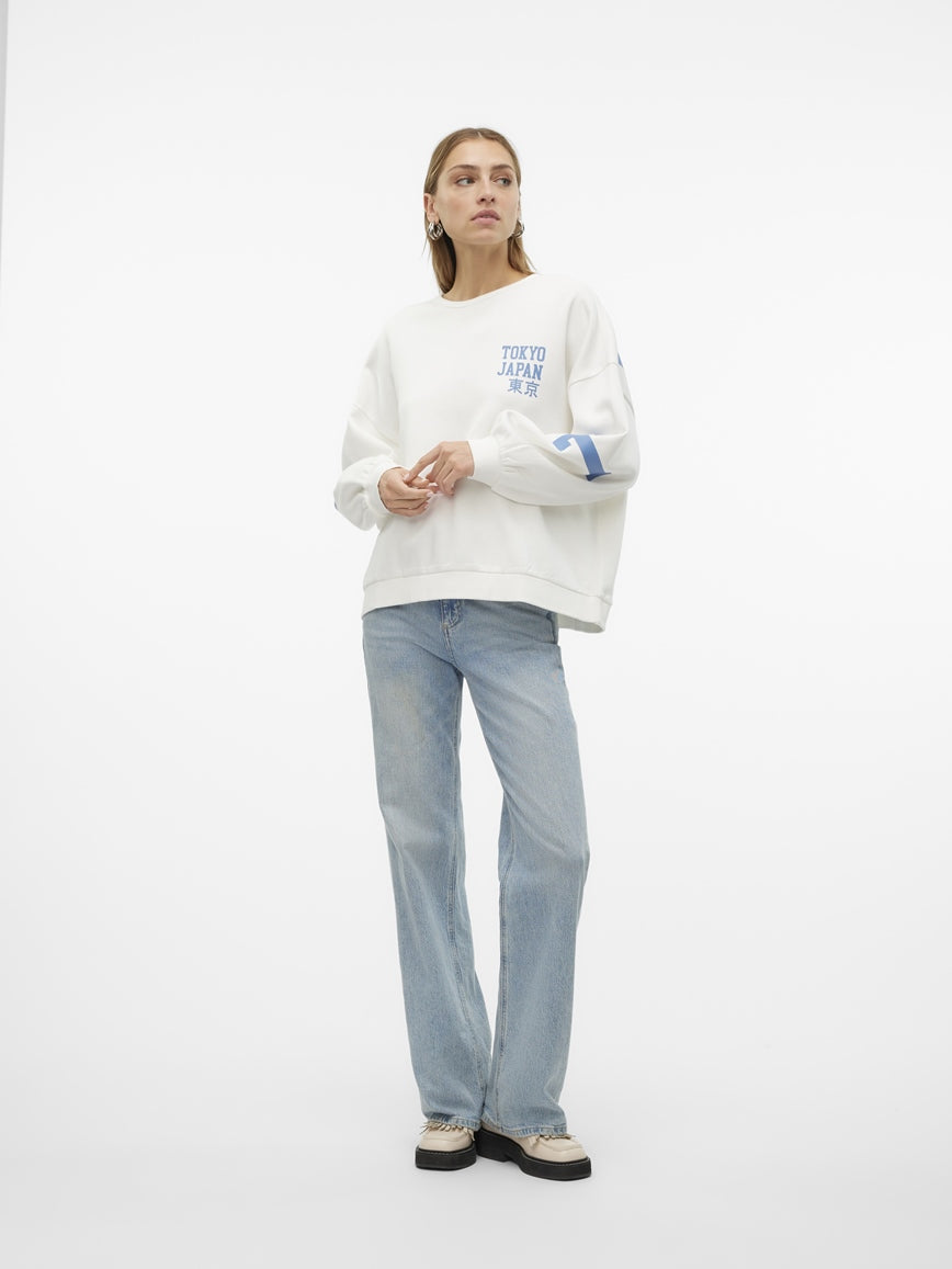 VERO MODA CIANNA MALY LS SWEAT BOX