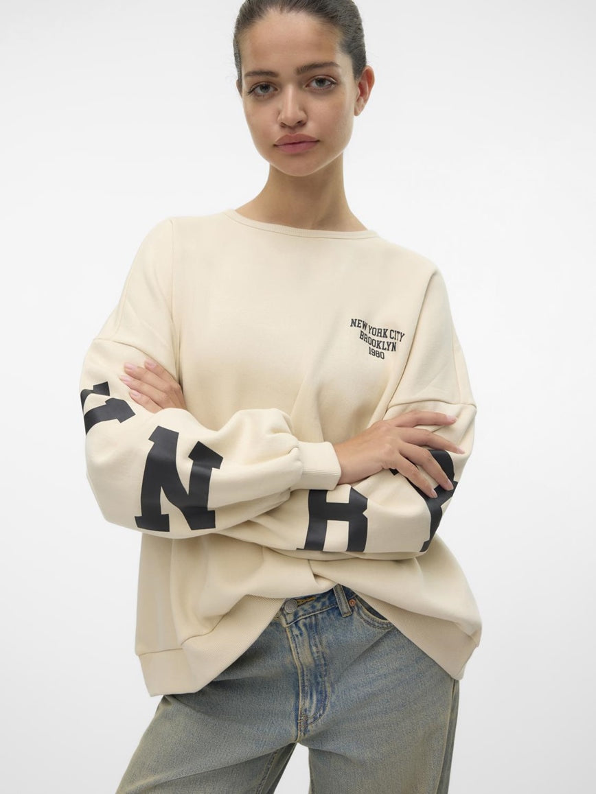 VERO MODA CIANNA MALY LS SWEAT BOX