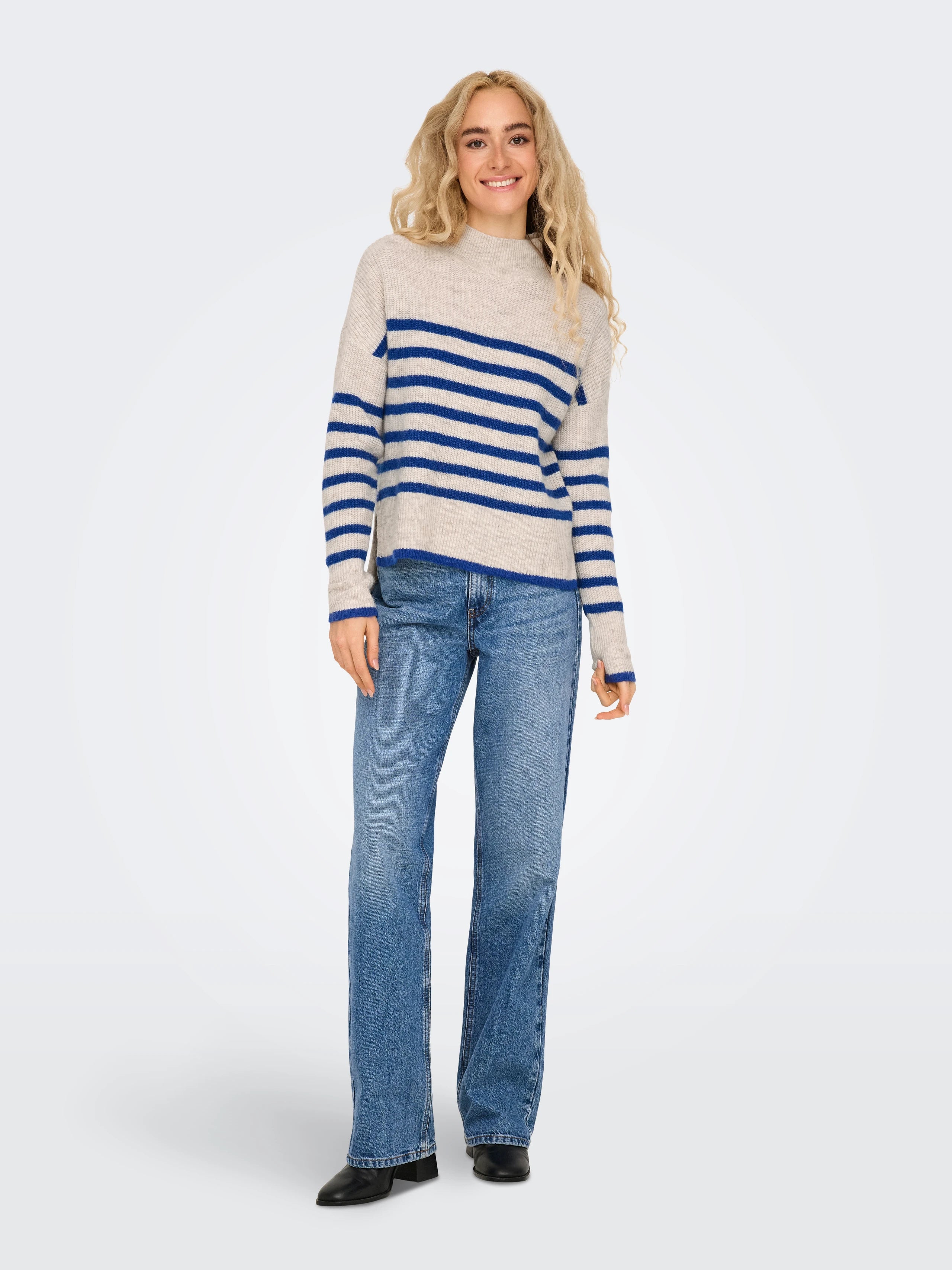 ONLY FRIDI LIFE LS SWEATER HIGH NECK