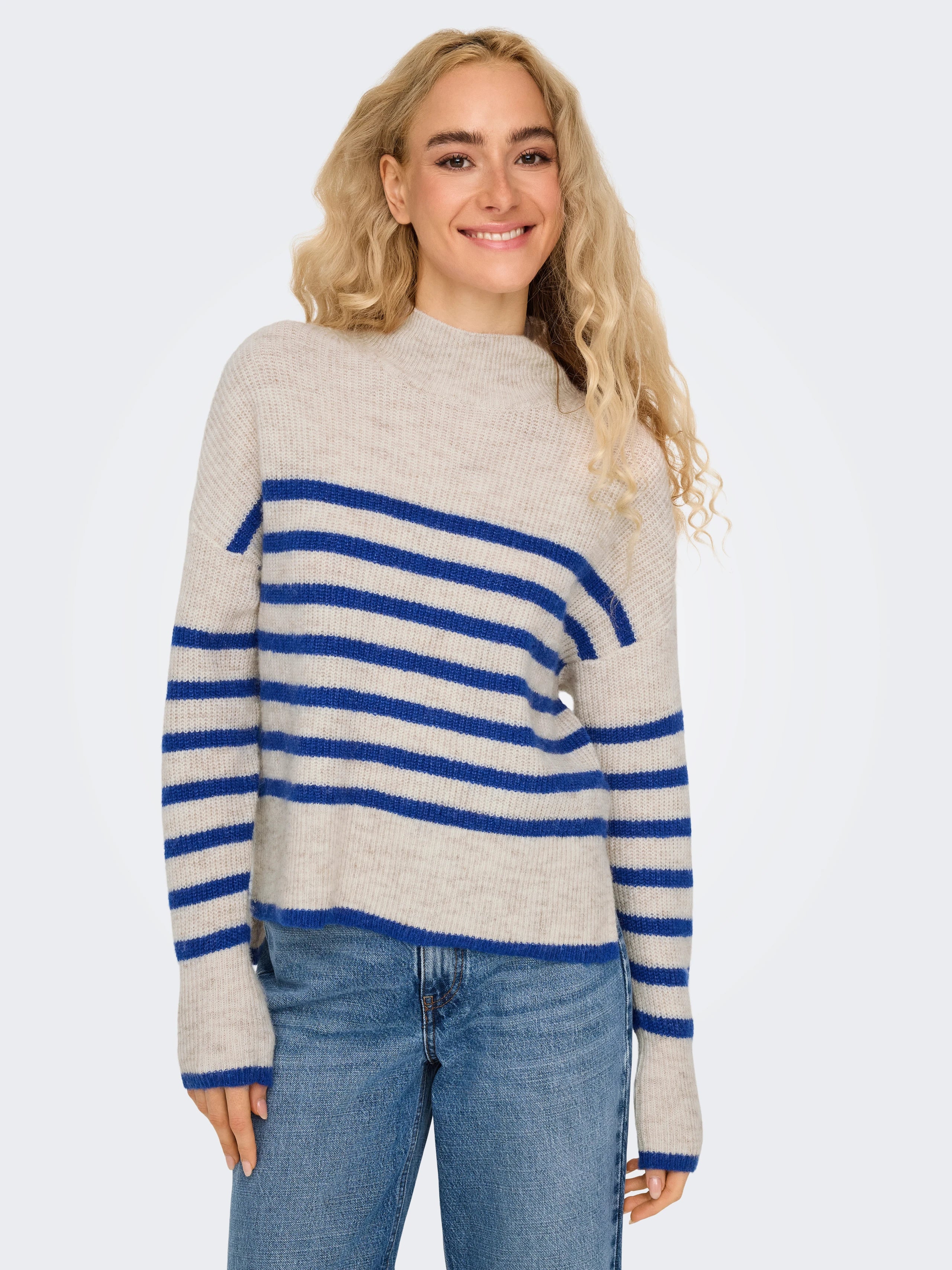 ONLY FRIDI LIFE LS SWEATER HIGH NECK