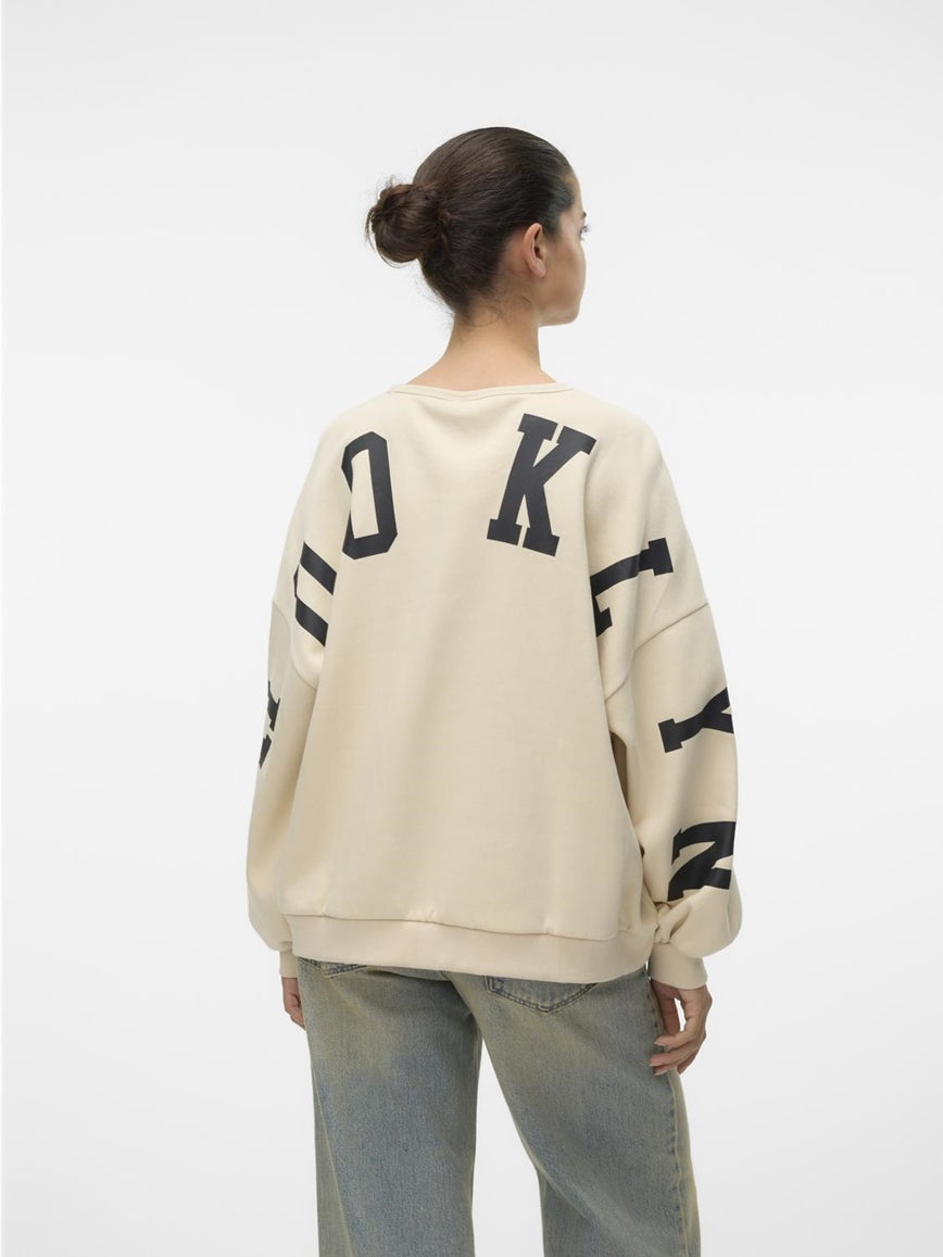 VERO MODA CIANNA MALY LS SWEAT BOX