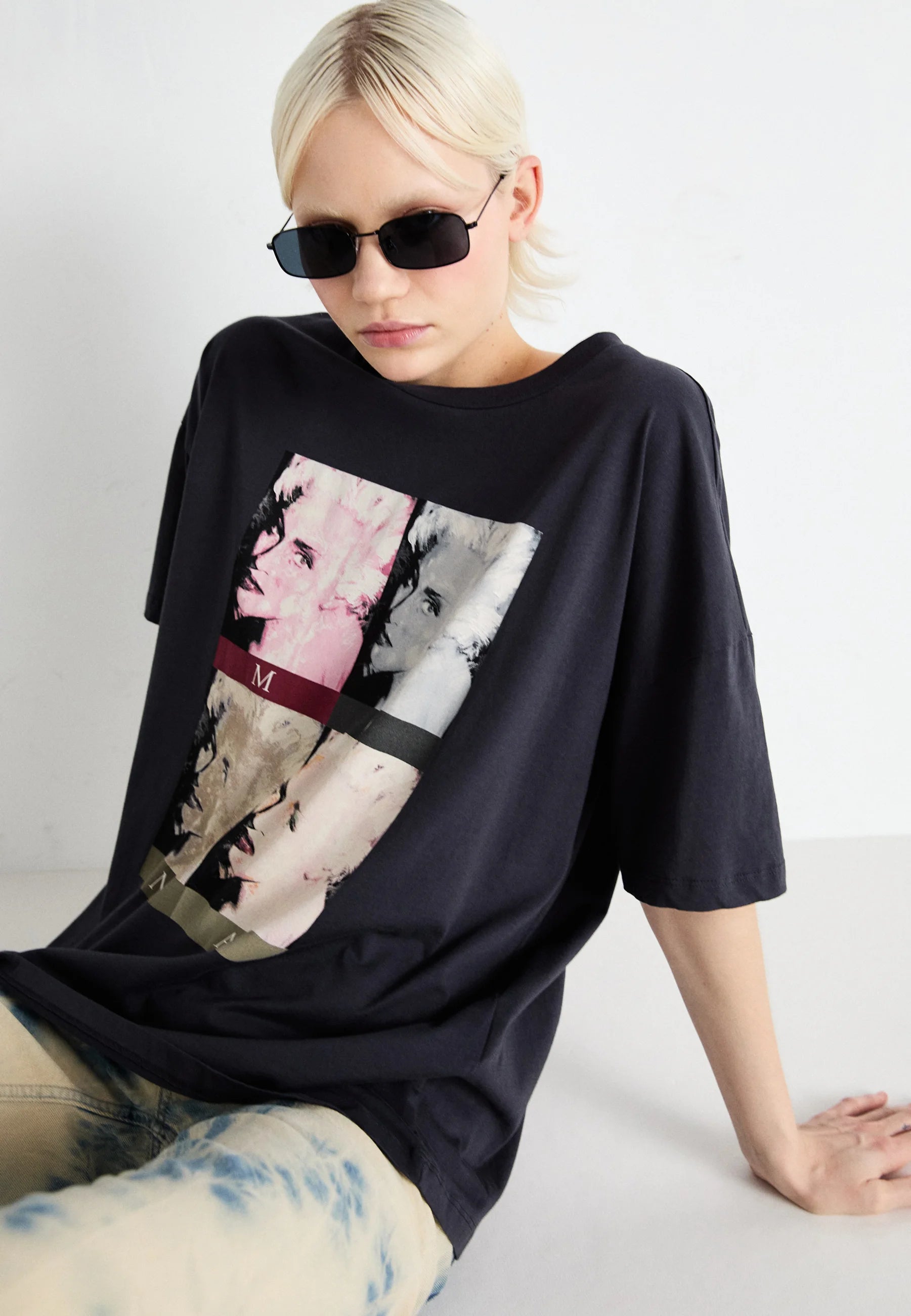 NOISY MAY IDA MADONNA S/S T-SHIRT