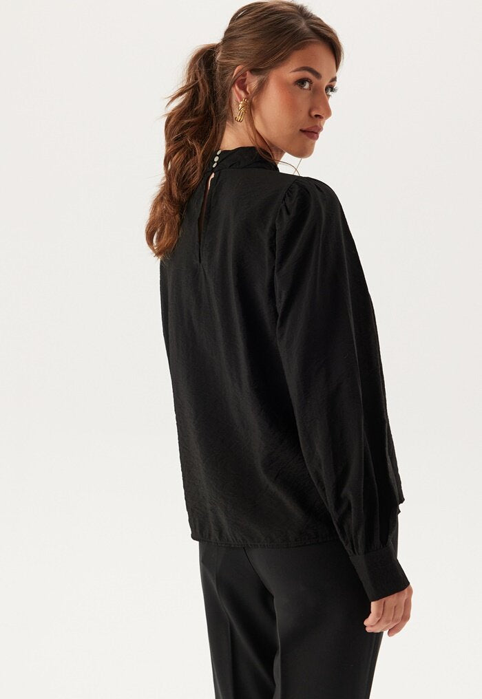 VERO MODA BAILEY LS FRILL TOP