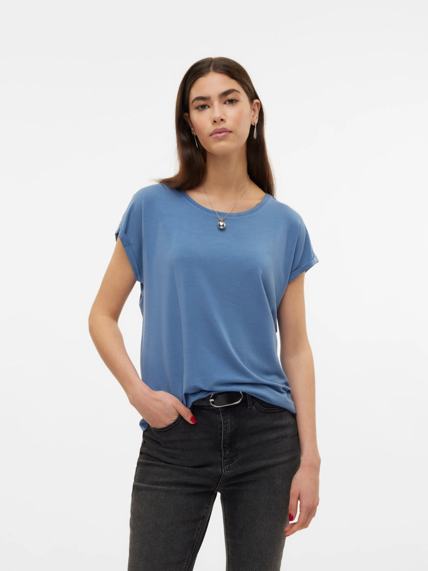 VERO MODA AVA PLAIN SS TOP