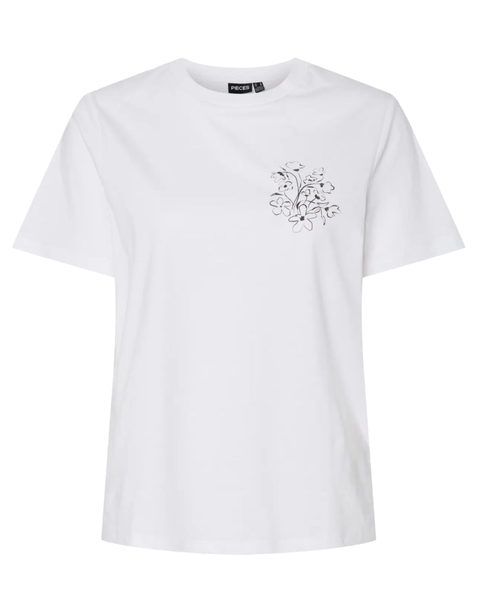 PIECES TESS SS PRINTED T-SHIRT