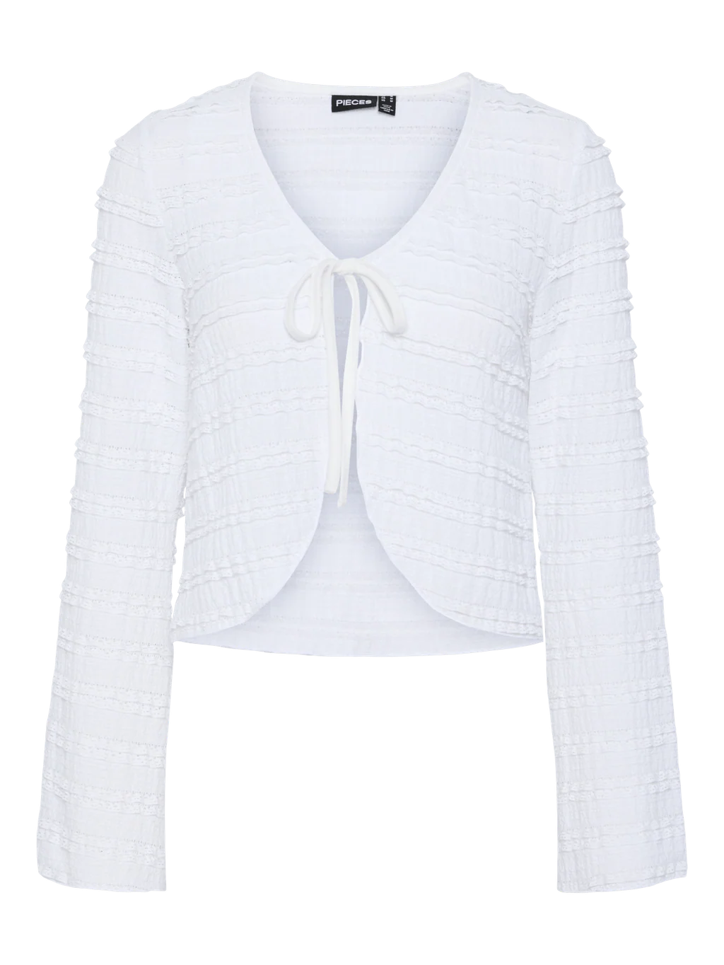 PIECES ANINE LS TIE TOP