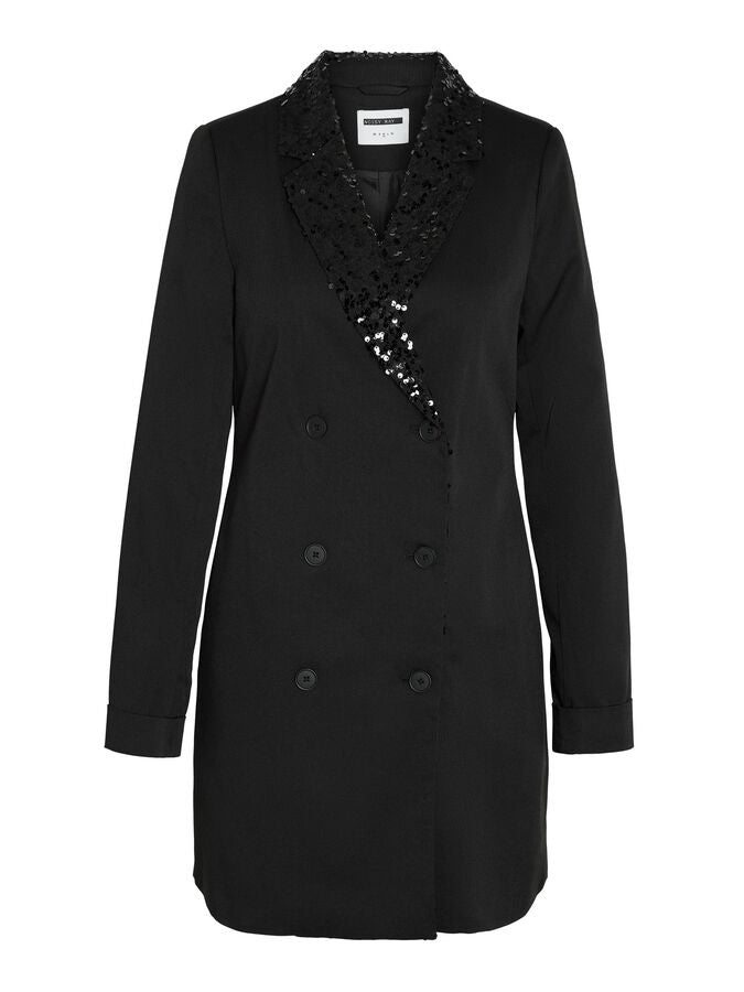 NOISY MAY DAKOTA L/S BLAZER DRESS W GLITTER