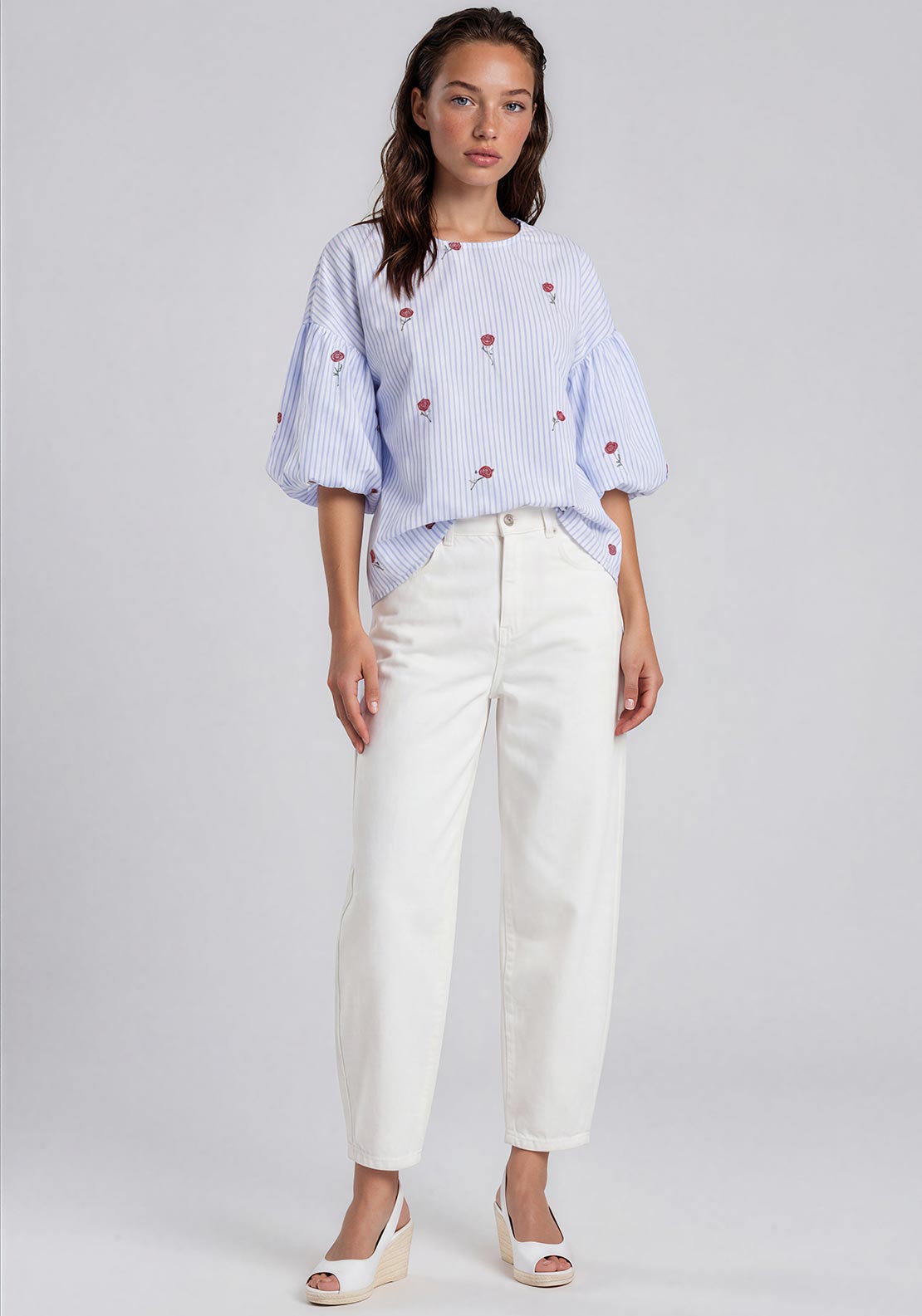 VERO MODA TIRA 2/4 EMB TOP