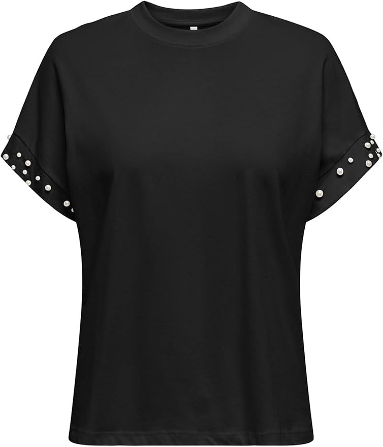 ONLY OLIVIA LIFE SS LOOSE O-NECK TOP