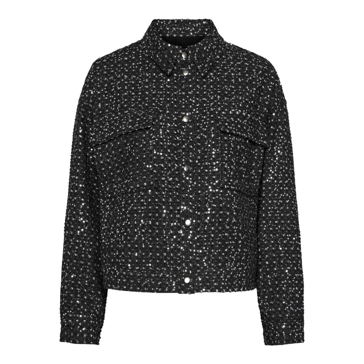 PIECES ROBERTA LS SEQUINS JACKET