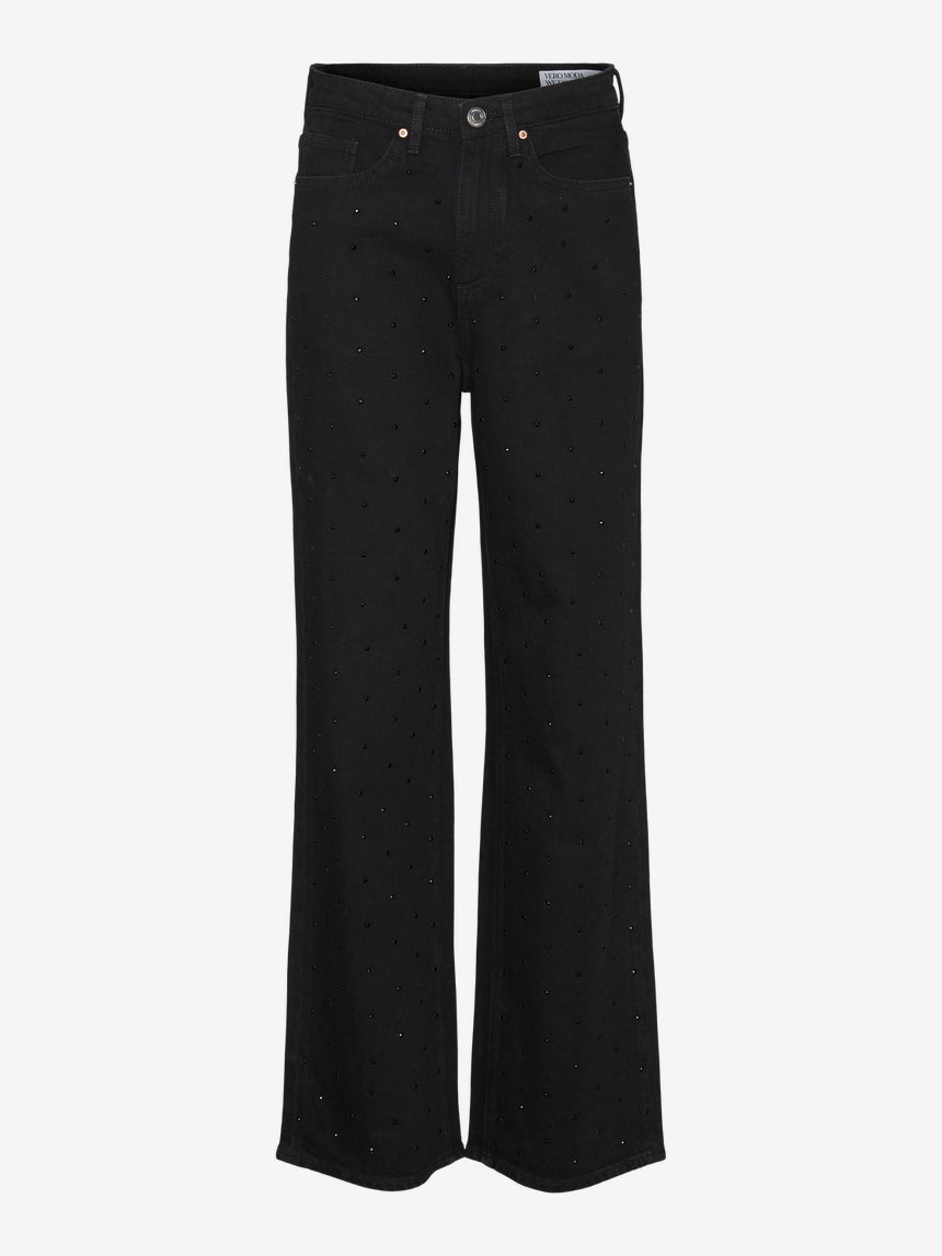 VERO MODA TESSA HR WIDE JEANS RHINES