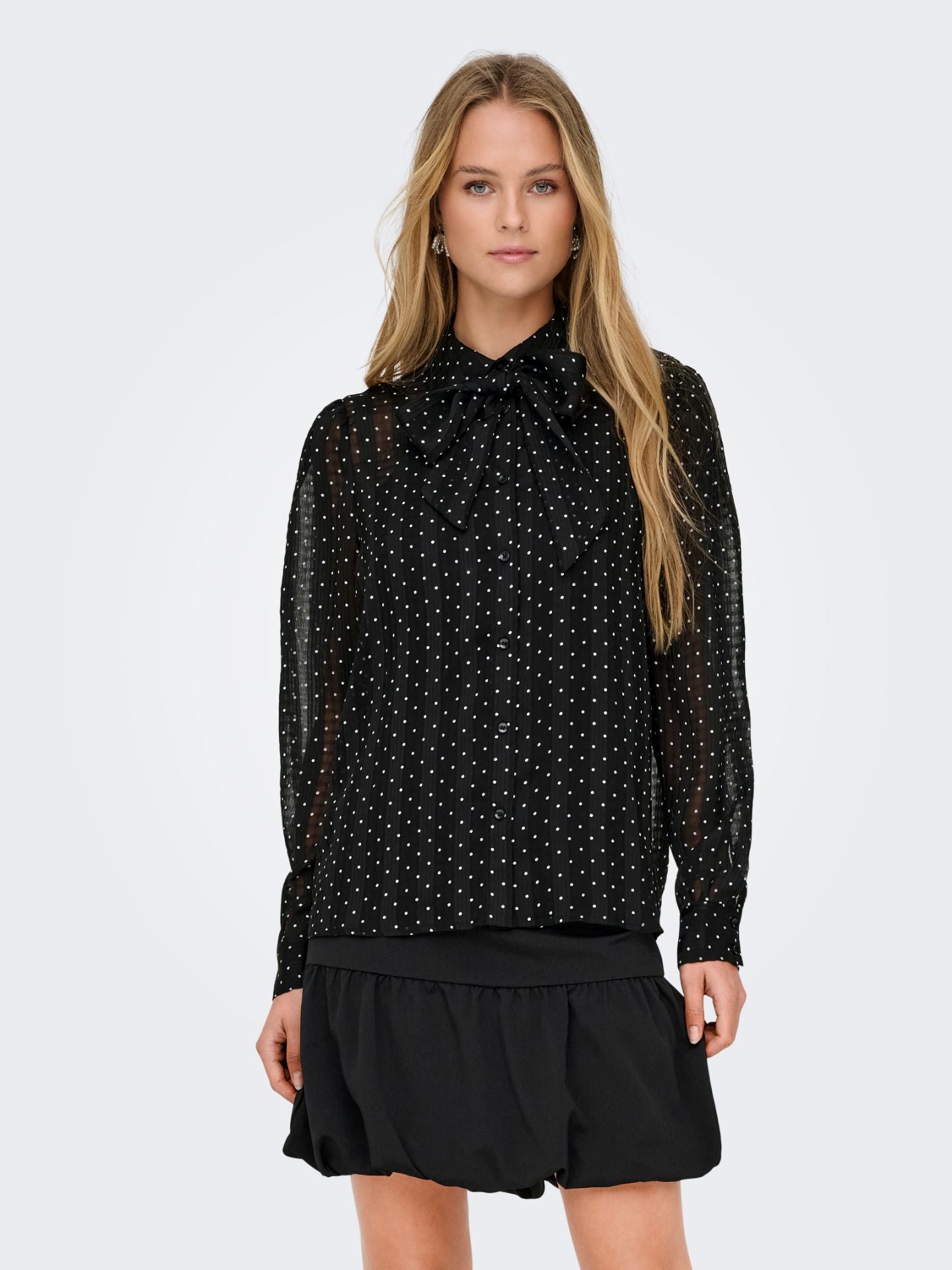 ONLY TULA LS TIE SHIRT