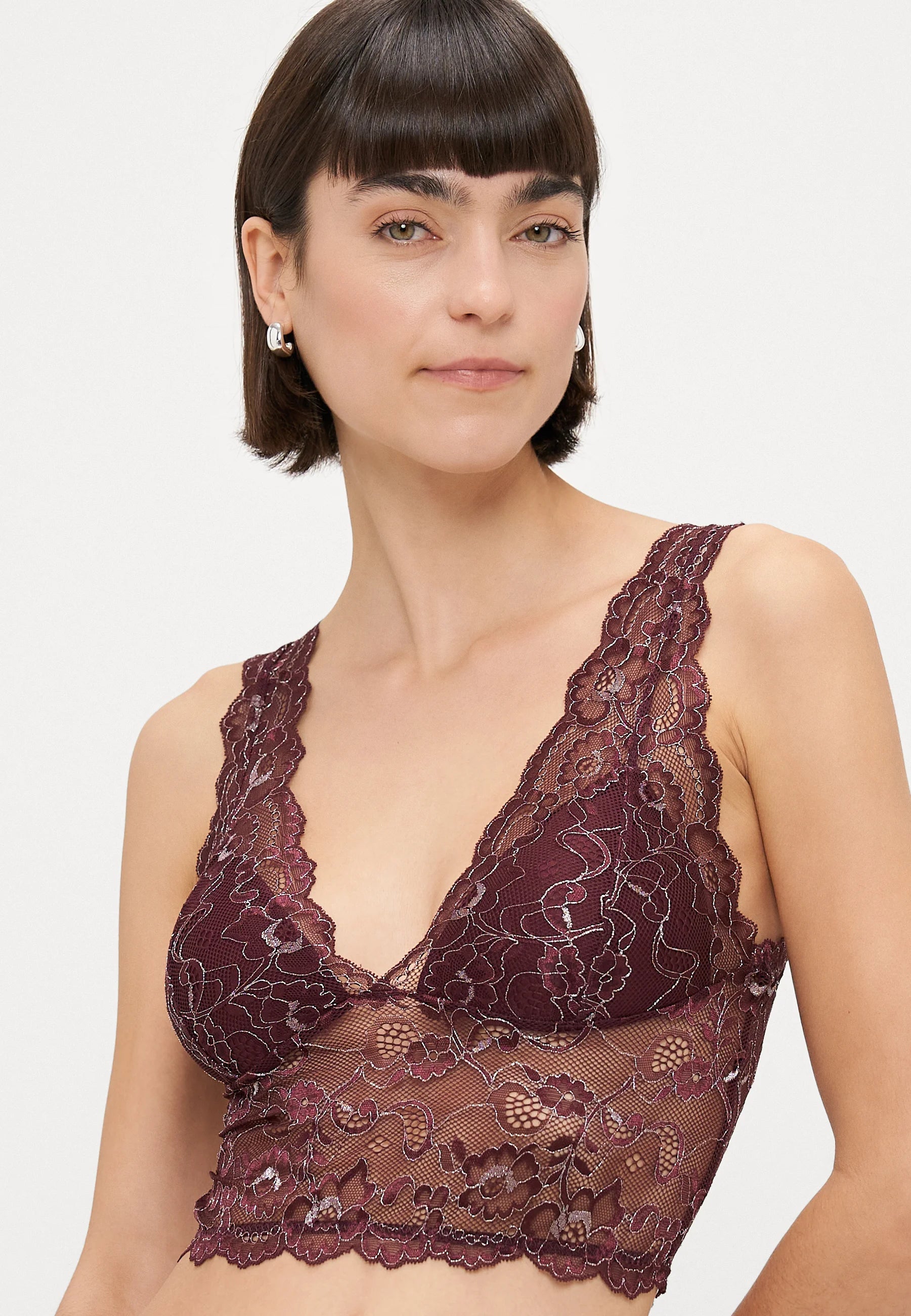 ONLY CHLOE LACE GLITTER BRA