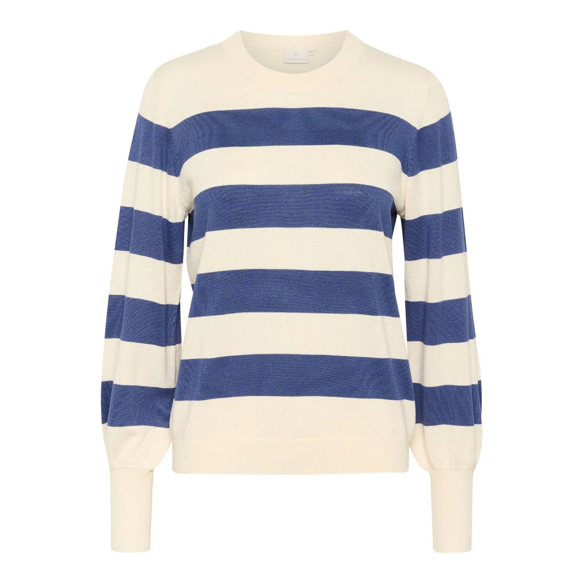 KAFFE LIZZA STRIPED PULLOVER