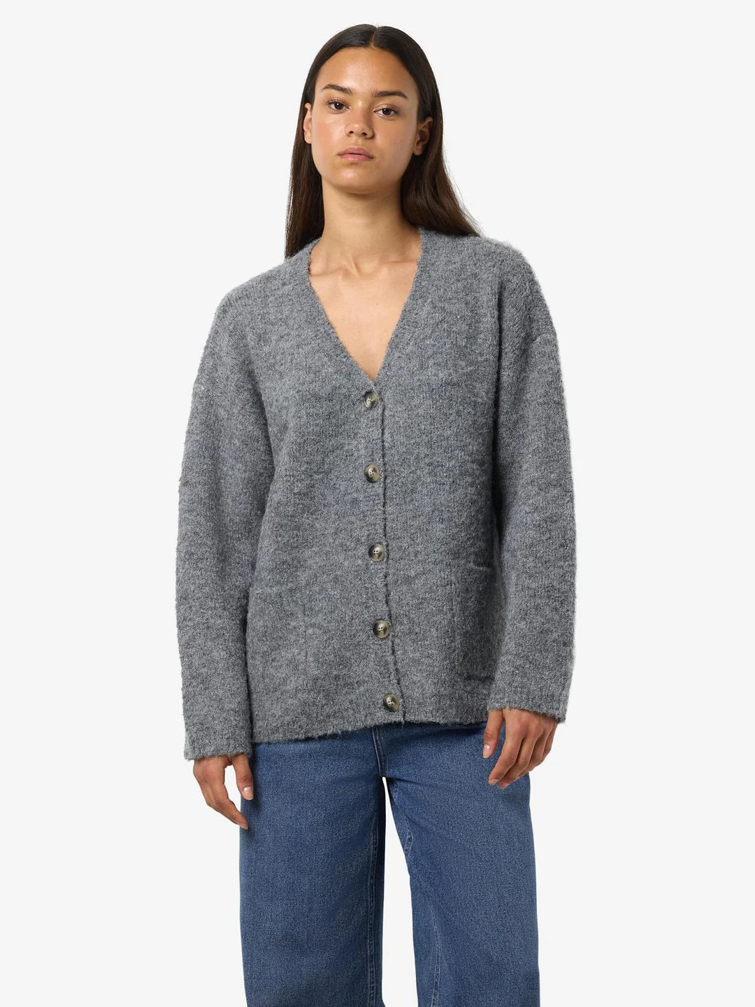 NOISY MAY DOLLY LS KNIT CARDIGAN