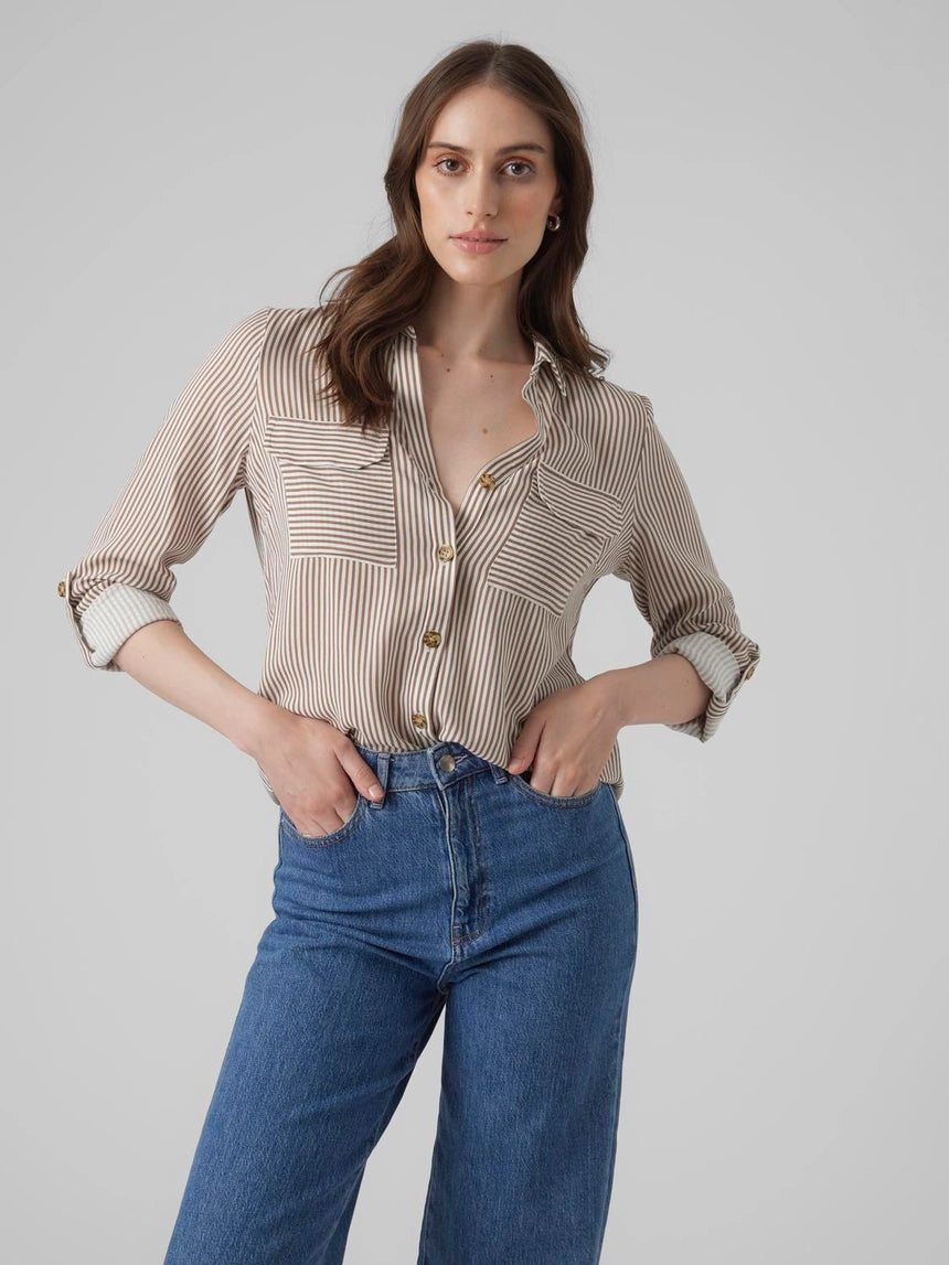 VERO MODA BUMPY LS SHIRT