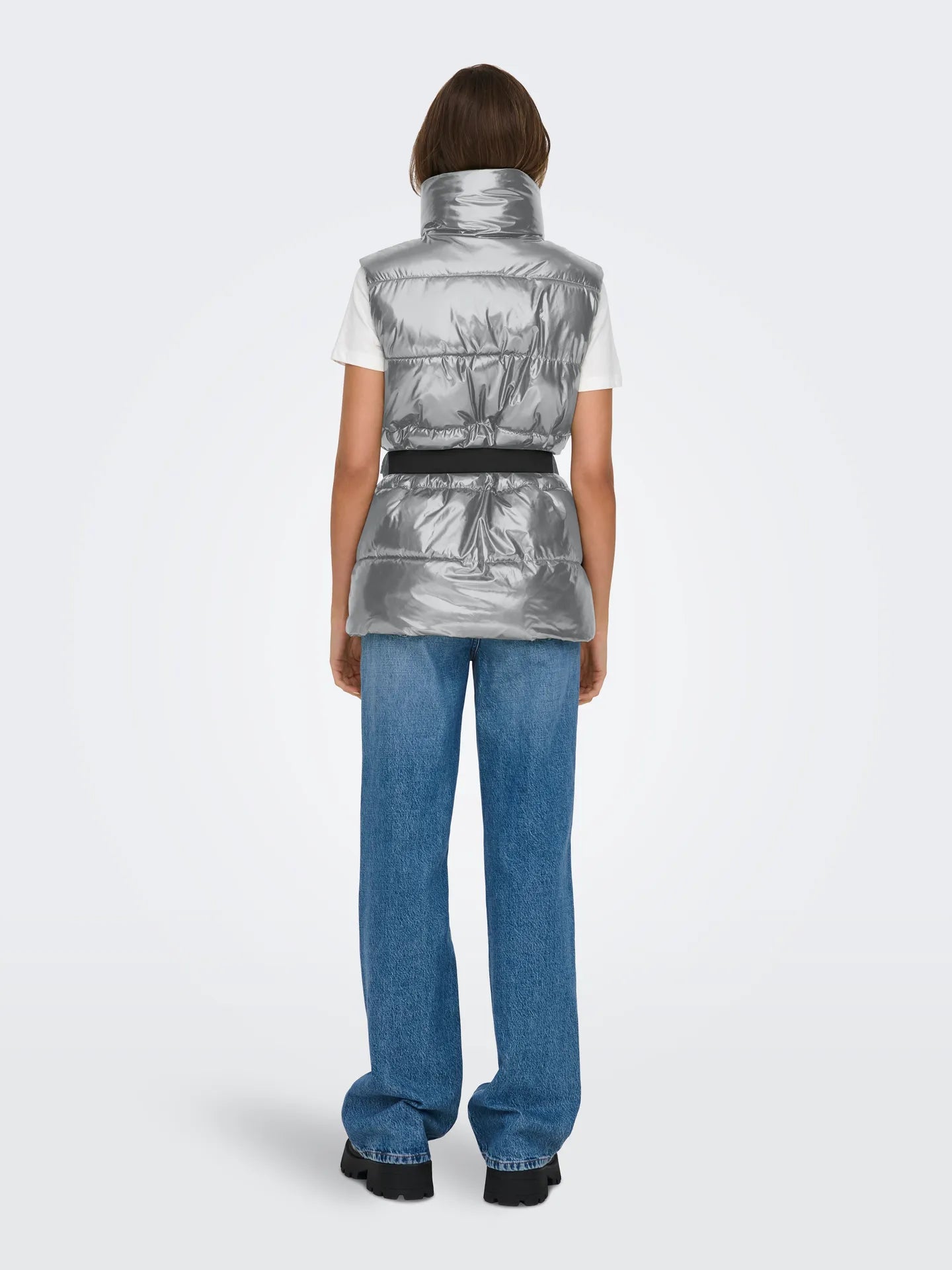 ONLY PEARL PUFFER WAISTCOAT