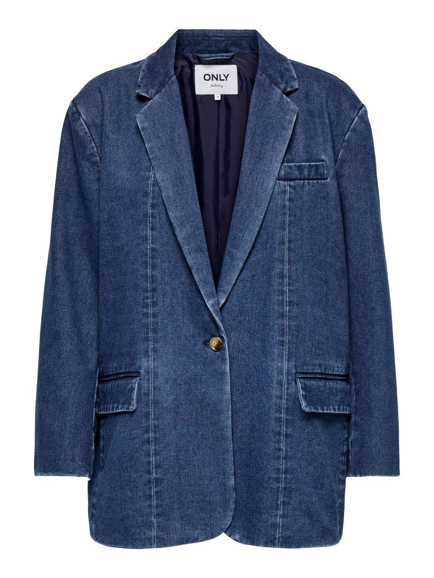 ONLY CORY LS DENIM BLAZER