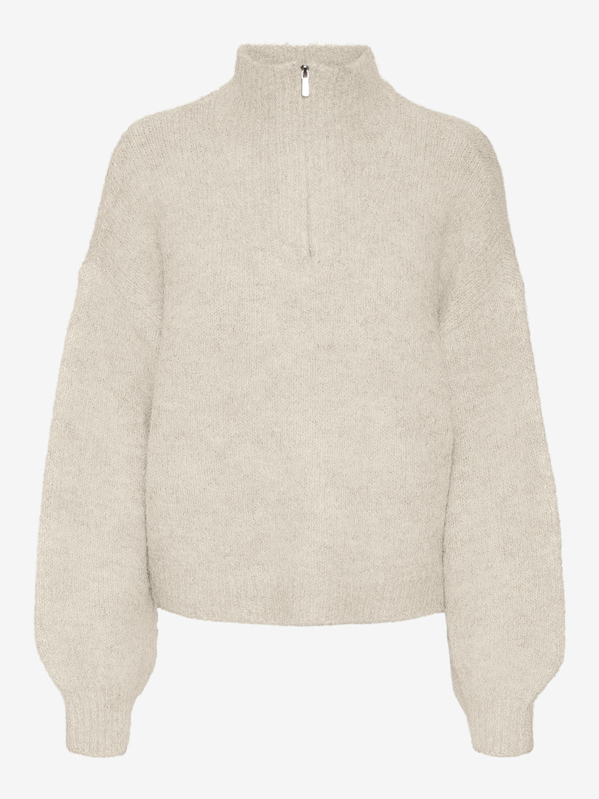 VERO MODA AWSOME LS ZIPPER PULLOVER