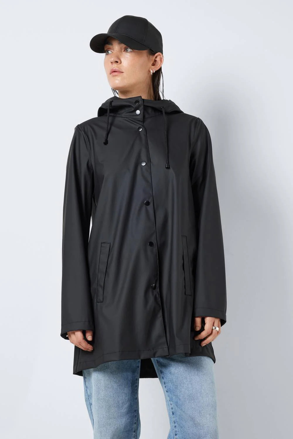 NOISY MAY SKY L/S A-LINE RAINCOAT