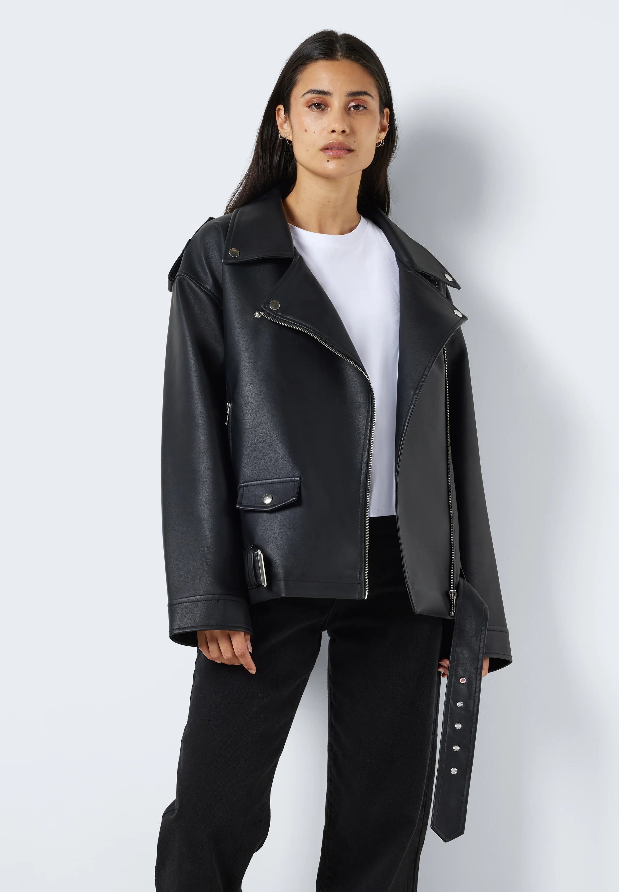 NOISY MAY PAULINA OVERSIZE BIKER JACKET