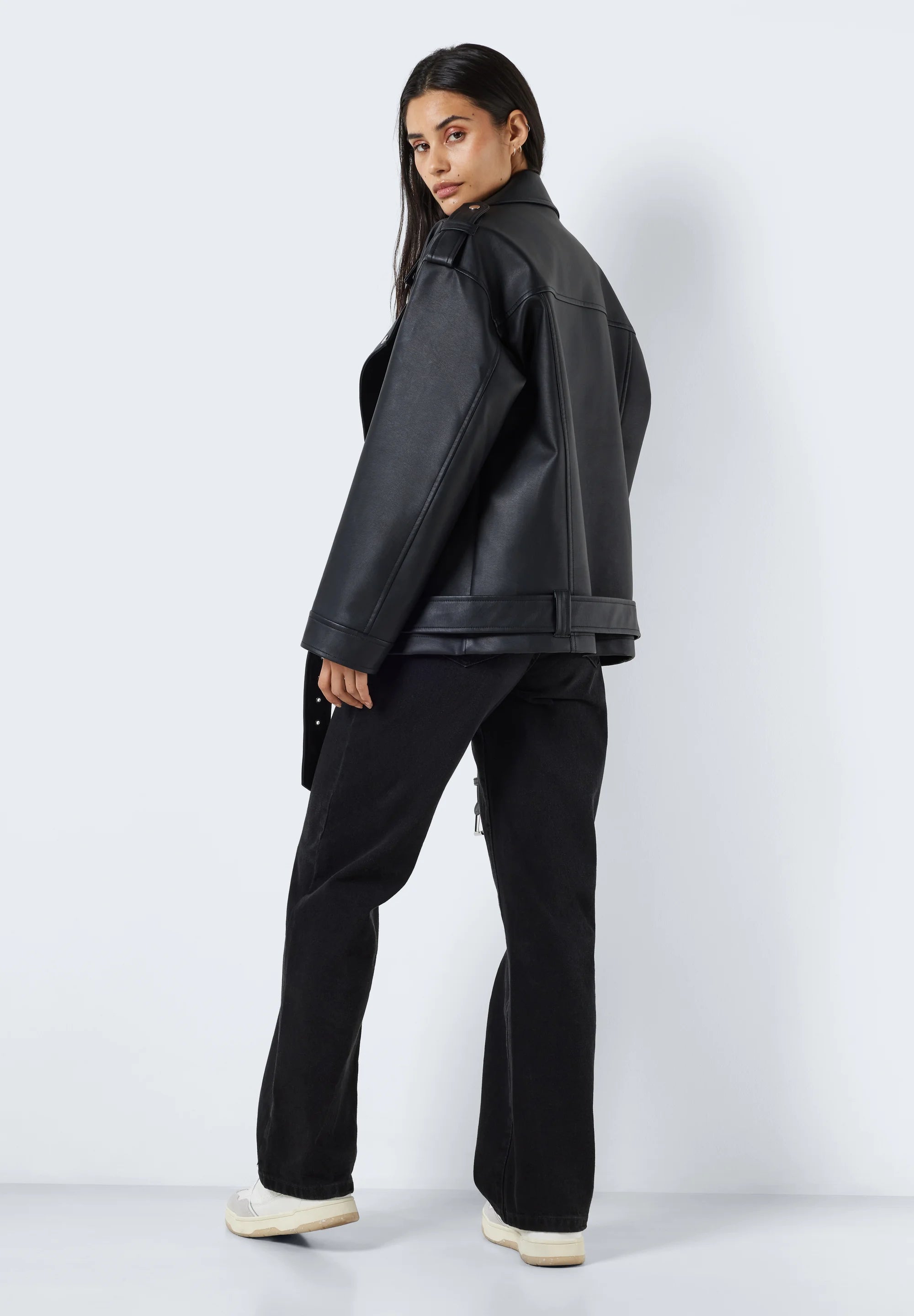 NOISY MAY PAULINA OVERSIZE BIKER JACKET