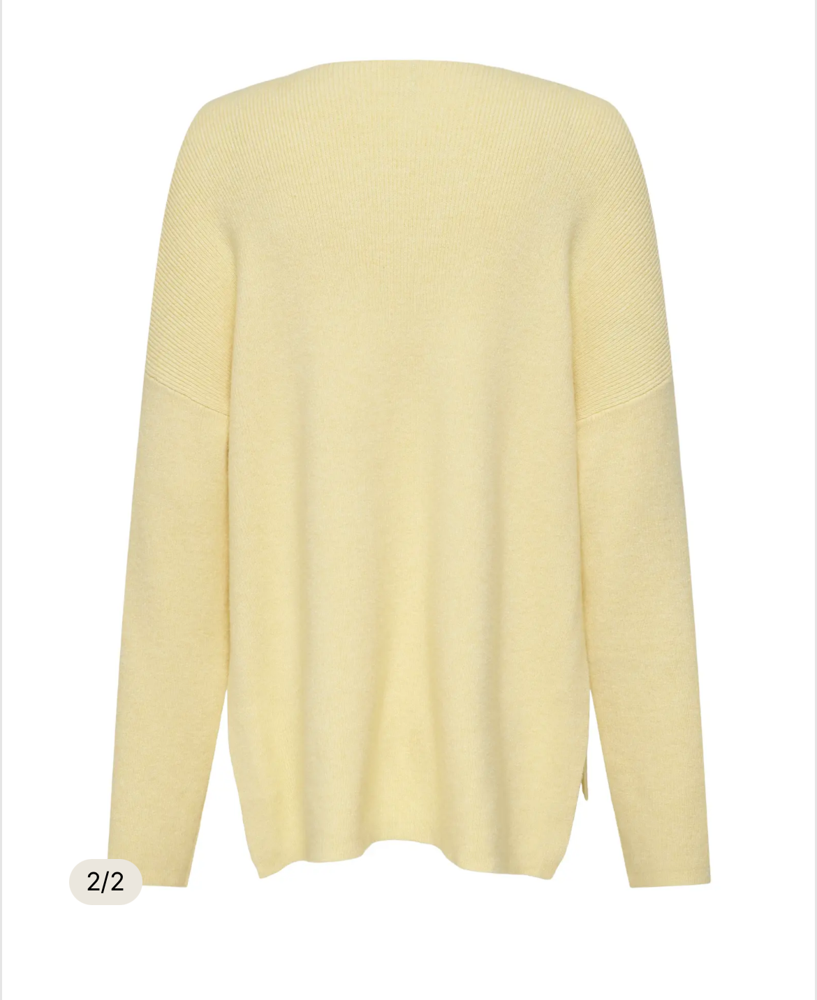 ONLY KATIA LS RIB V-NECK
