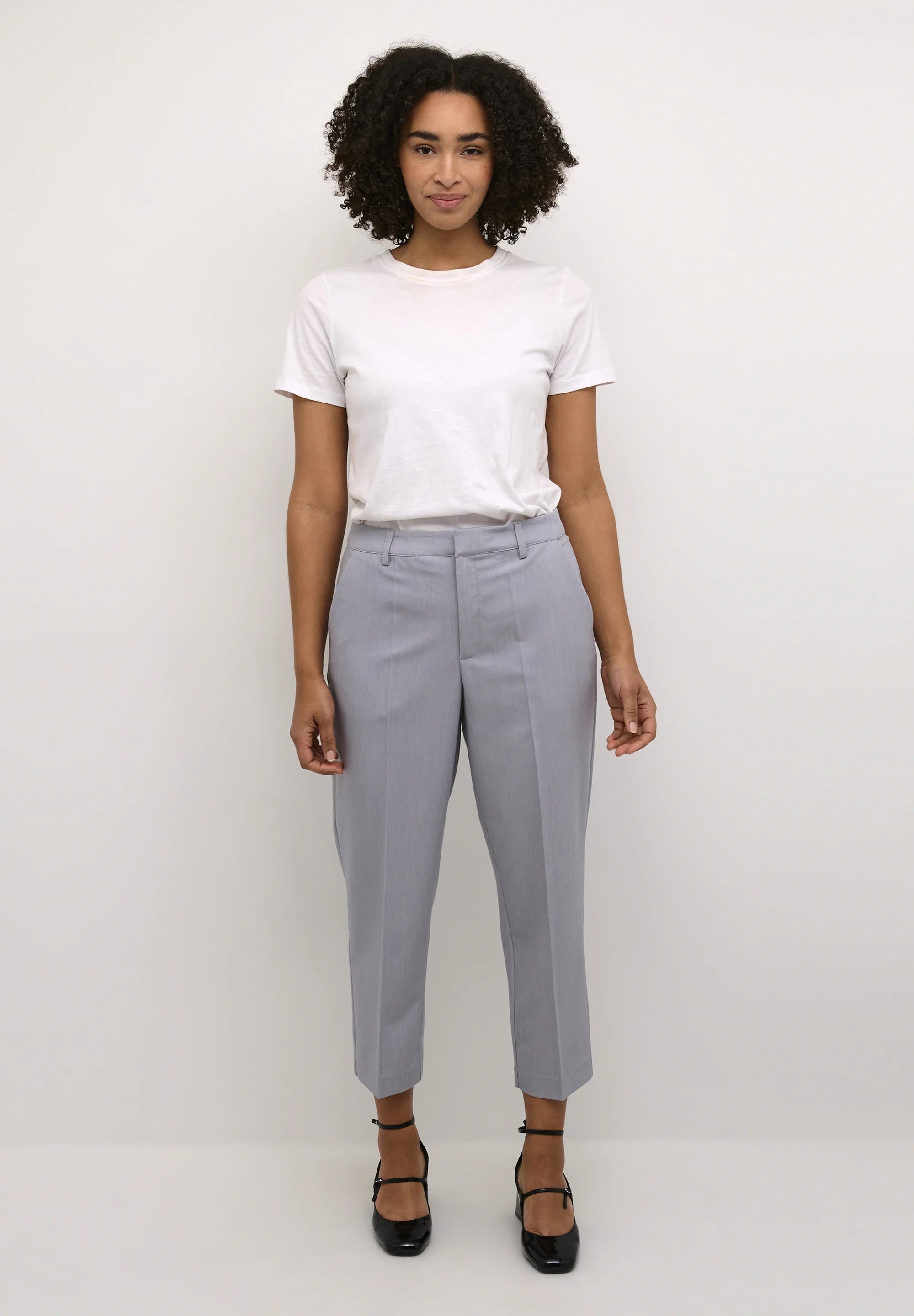 KAFFE SAKURA HW CROPPED PANTS