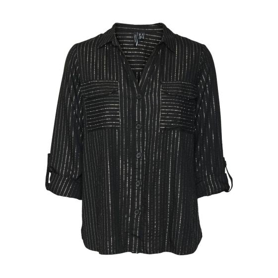 VERO MODA BUMPY LS GLITTER SHIRT