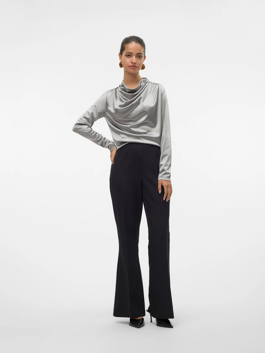 VERO MODA TAHINA HW FLARED PANT