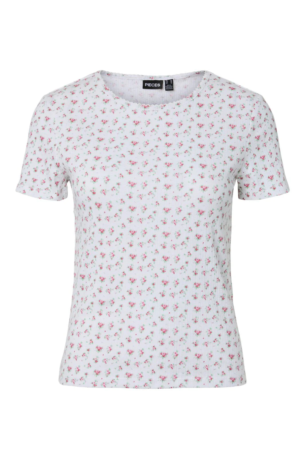 PIECES TURIEL SS O-NECK PRINTED TEE