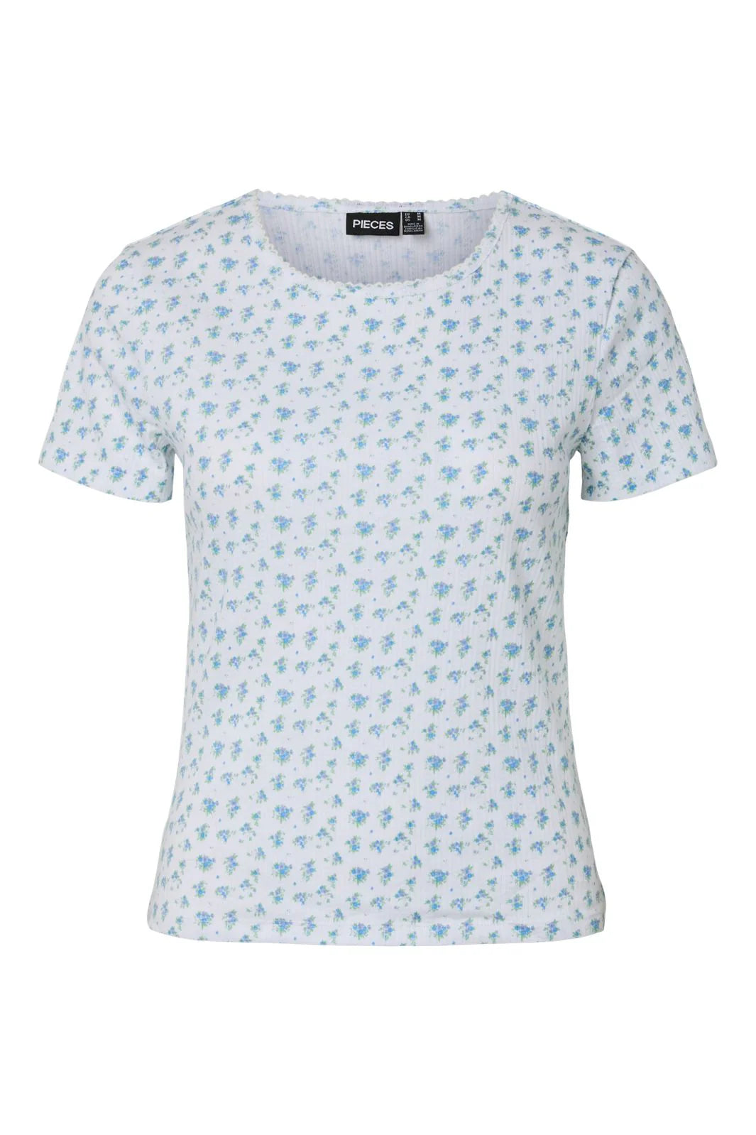 PIECES TURIEL SS O-NECK PRINTED TEE
