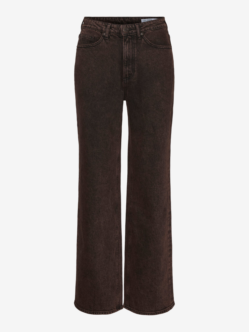 VERO MODA TESSA HR WIDE OVERDYED DNM JEANS